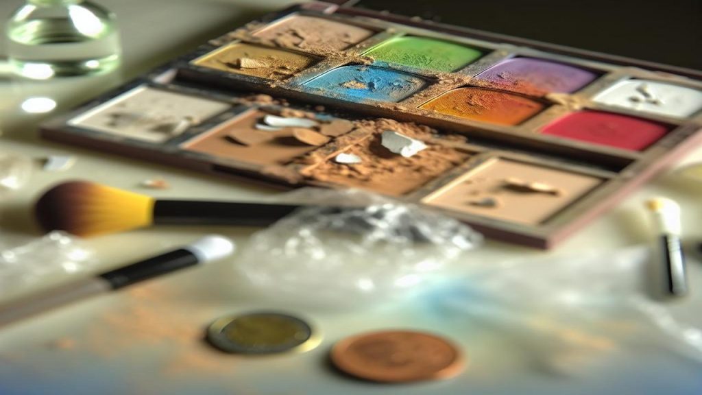 DIY kosmetyki - jak uratować paletkę?