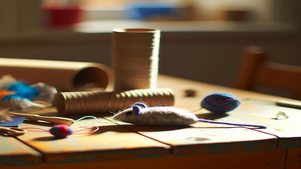 DIY zabawki dla kota - tańsza alternatywa dla każdego